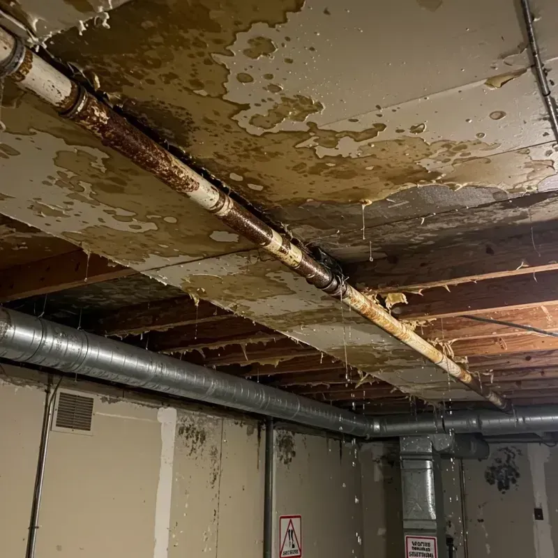 Ceiling Water Damage Repair in Rockland, ME