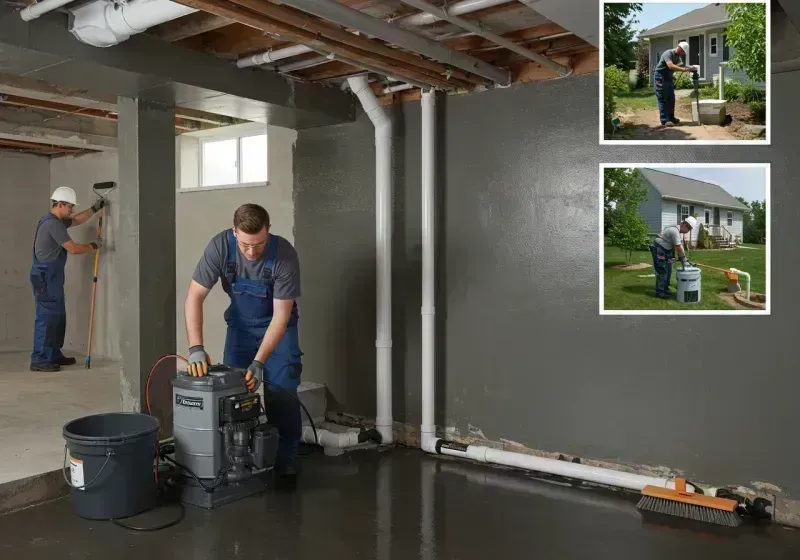 Basement Waterproofing and Flood Prevention process in Rockland, ME